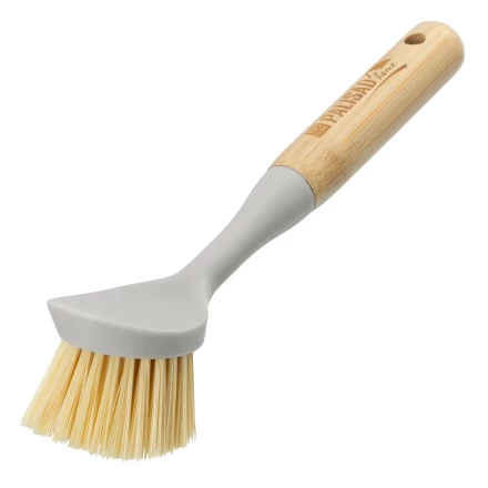 Щетка для посуды круглая d 60х230 мм, бамбуковая рукоятка, Home// Palisad 93571 купить в Муравленко