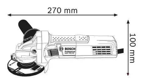 УШМ BOSCH GWS 750-115 (0.601.394.0R0) купить в Муравленко