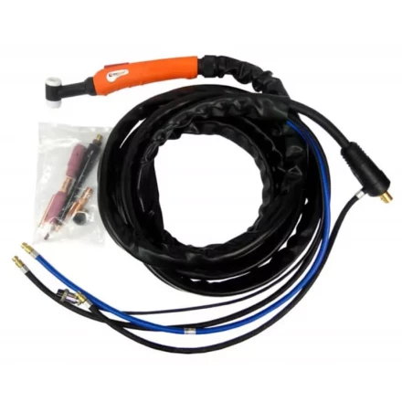 Горелка UnoTIG 18 8м разъем 35мм2 с кнопкой ж/охл. VARTEG FoxWeld купить в Муравленко