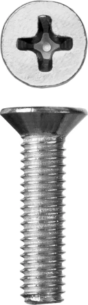 Винт ЗУБР &quot;МАСТЕР&quot; DIN 965, класс прочности 4.8, оцинкованный, M5x20мм, 5кг 303110-05-020 купить в Муравленко