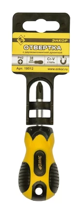 Отвертка PH2х38 мм Энкор 19512 купить в Муравленко
