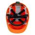 Каска защитная ударопрочная Denzel 89206, ABS/PC, плавная регулировка, модель «Форвард» (К-05),оранж. купить в Муравленко