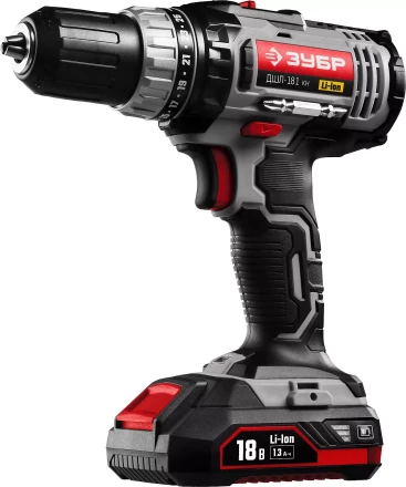 Дрель-шуруповерт 2 АКБ ДШЛ-181 КН серия СТАНДАРТ купить в Муравленко