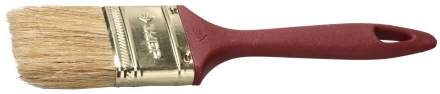 Кисть плоская ЗУБР &quot;УНИВЕРСАЛ-МАСТЕР&quot; &quot;КП-11&quot;, натуральная щетина, пластмассовая ручка, 100мм 4-01011-100 купить в Муравленко