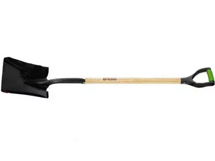 Лопата совковая эргономичный черенок из вяза двухкомп. рукоятка общая длина 1250 мм  PALISAD 61448 купить в Муравленко