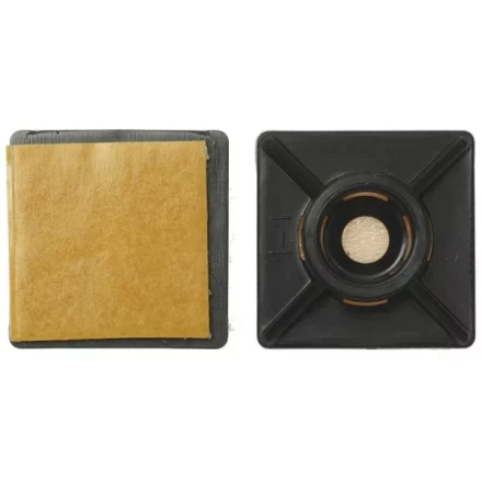 Площадка ЗУБР &quot;МАСТЕР&quot; под хомут нейлоновая, самоклеящаяся, 27 x 27 мм, 5 шт 4-309176-27-27 купить в Муравленко