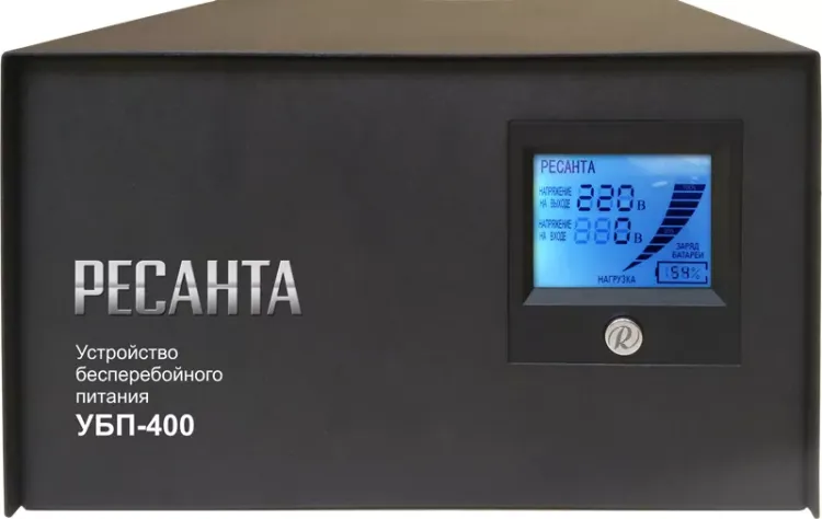 Устройство бесперебойного питания Ресанта УБП-400 купить в Муравленко