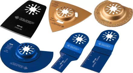 ЗУБР НР-6 UniLock, OIS-хвост., 6 предм., набор насадок для реноватора, Профессионал (15574) купить в Муравленко