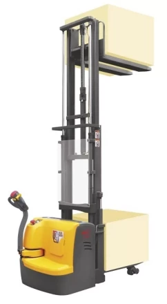 Штабелер самоходный 1,5 т 2,5 м XILIN CDDR15S двухуровневый (сопровождаемый) 24/240 В/Ач 1013699 купить в Муравленко