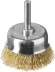 ЗУБР &quot;ПРОФЕССИОНАЛ&quot;. Щетка чашечная для дрели, витая латунированная стальная проволока 0,3мм, 50мм 3525-050_z02 купить в Муравленко
