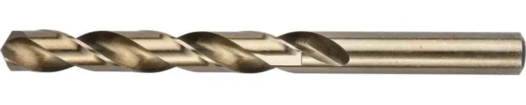 Сверло ЗУБР "КОБАЛЬТ" по метал., цилиндр. хвост., быстрореж. сталь Р6М5К5, класс точности А1, 12,5х151мм, 1шт 4-29626-151-12.5 купить в Муравленко