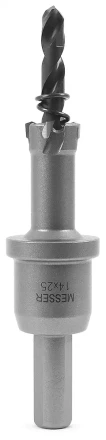 ТСТ коронка MESSER 14X25 с центрирующим сверлом и толкающей пружиной20-25-014 купить в Муравленко