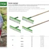 Грабли РОСТОК, 14 зубцов, прямые 39610-14_z01 купить в Муравленко