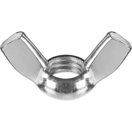 Гайка ЗУБР барашковая, DIN 315, оцинкованная, M6, ТФ0, 5000шт 4-303730-06 купить в Муравленко