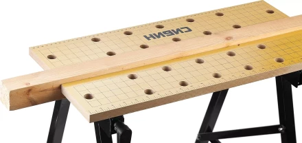 Верстак столярный СИБИН складной, 605х635х780 мм 38723 купить в Муравленко