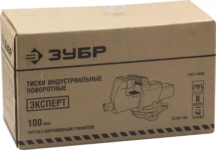 Тиски ЗУБР ПРОФЕССИОНАЛ слесарные индустриальные серия ЭКСПЕРТ купить в Муравленко