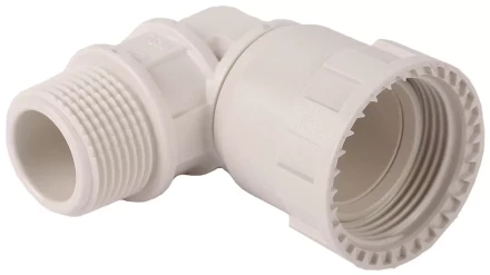 Переходник угловой 90° ЗУБР &quot;ШиреФит&quot; &quot;накидная гайка - наружная резьба&quot;, 20мм - 1/2&quot; 51485-20-1/2 купить в Муравленко