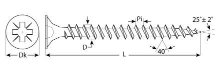 Саморезы СУ-Б универсальные белый цинк коробка серия МАСТЕР купить в Муравленко