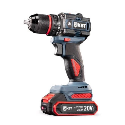 Дрель-шуруповерт аккумуляторная бесщеточная КВТ DB-20-13 с максимальным размером оснастки до 13 мм (102588) купить в Муравленко