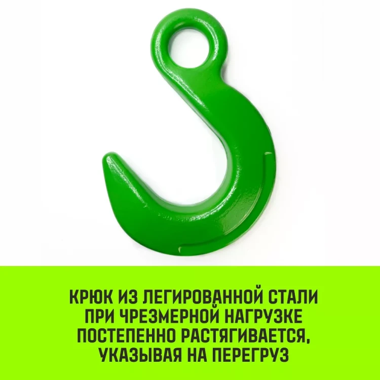 Крюк с широким зевом HIТCH 20-Т8 кл 12.5 Т (SZ071289) купить в Муравленко