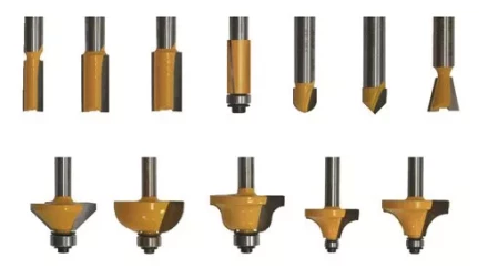 Набор фрез для декоративного применения хвостовик 8 мм 12 штук 46610 купить в Муравленко