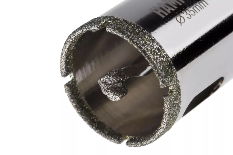 Коронка алмазная HAMMER Ф35мм HEX (DHS 35.0*65/5) купить в Муравленко