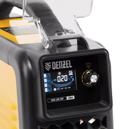 Аппарат инвертор. дуговой сварки SDM-200 Top, 200 А, ПВ 80%// Denzel 94356 купить в Муравленко