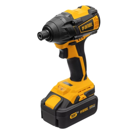 Винтоверт ударный аккумуляторный Denzel 26510 бесщеточный CID-IB-200 18В Li-Ion купить в Муравленко