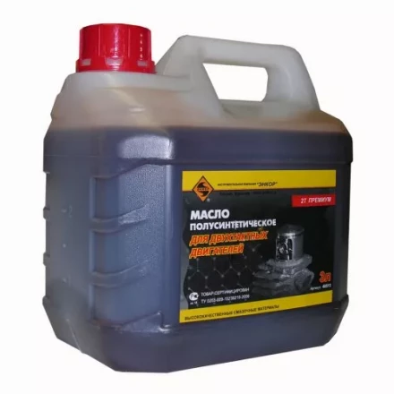 Масло для 2х тактных двигателей полусинтетическое ЭНКОР 3 литра 40513 купить в Муравленко