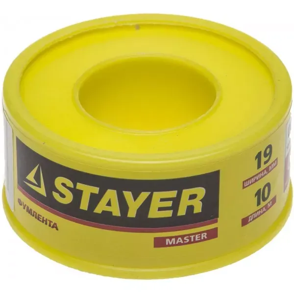 Фумлента STAYER "MASTER", плотность 0,40 г/см3, 0,075ммх19ммх10м 12360-19-040 купить в Муравленко
