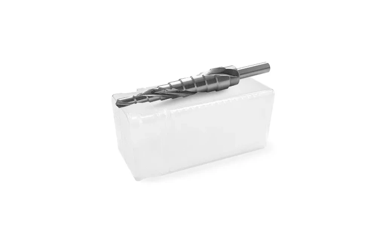 Ступенчатое сверло MESSER со спиральной канавкой. Диаметр 4-12 мм. Ступеней 9. купить в Муравленко