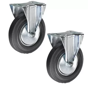 Колесо неповоротное резина FC 46 100 мм (F) 1003640 купить в Муравленко