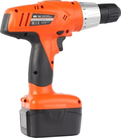 Дрель-шуруповерт аккумуляторная PATRIOT BR 186 в кейсе купить в Муравленко