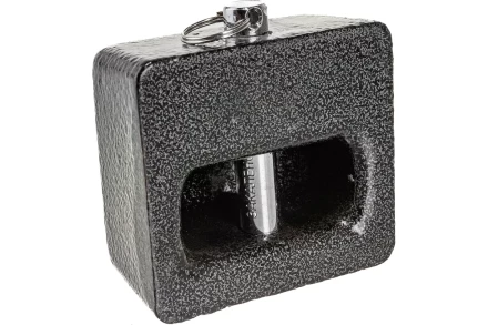 Навесной замок ЗУБР 85 х 80 мм повышенной защищенности дисковый механизм секрета 3720-10 купить в Муравленко