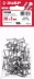 Гвозди с большой потайной головкой чертеж № 7811-7102 пакет серия МАСТЕР купить в Муравленко