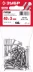 Гвозди с большой потайной головкой чертеж № 7811-7102 пакет серия МАСТЕР купить в Муравленко