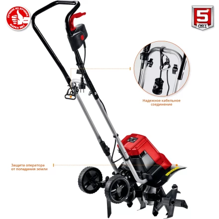 Культиватор электрический ККД-1800 серия МАСТЕР купить в Муравленко