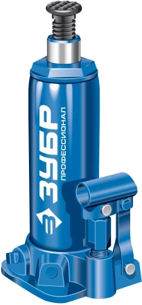 Домкрат гидравлический бутылочный T50, 6т, 215-415мм, в кейсе, ЗУБР Профессионал 43060-6-K 43060-6-K_z01 купить в Муравленко