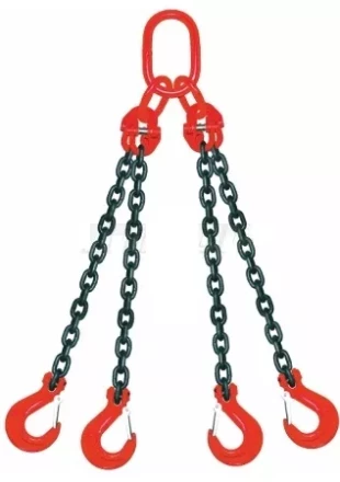 Строп цепной четырехветвевой 4СЦ 4 т L=6.5 м 8 кл купить в Муравленко