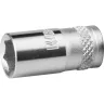 Торцовая головка KRAFTOOL "INDUSTRIE QUALITAT", Cr-V, FLANK, хромосатинированная, 1/4", 8 мм 27815-08_z01 купить в Муравленко