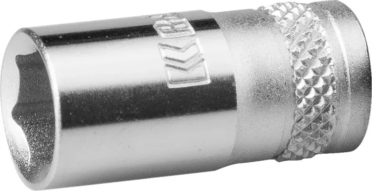 Торцовая головка KRAFTOOL "INDUSTRIE QUALITAT", Cr-V, FLANK, хромосатинированная, 1/4", 8 мм 27815-08_z01 купить в Муравленко