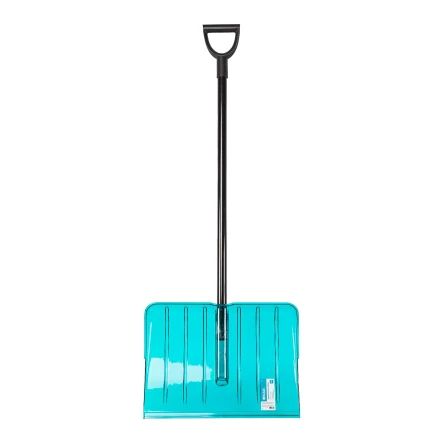 Лопата для уборки снега поликарбонат, 520 x 375 x 1390 мм, алюминиевый черенок, Luxe, Palisad 61637 купить в Муравленко