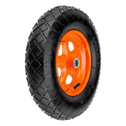 Колесо пневматическое Palisad «Звезда» 4.80/4.00-8 D380 мм, внутренний диаметр подшипника 20 мм, 689575 длина оси 80 мм