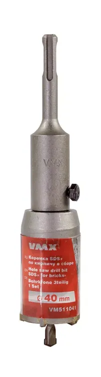 Коронка SDS+ ф40 мм по кирпичу в сборе VMX 511041 купить в Муравленко
