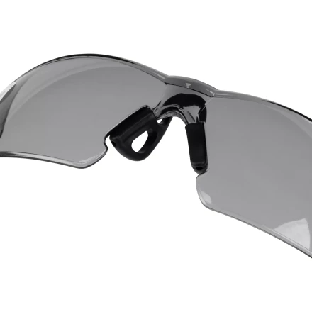 Очки защитные открытые Denzel 89193, поликарбонатные, дымчатая линза, 2х комп.дужки купить в Муравленко