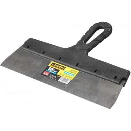 Шпатель STAYER "PROFESSIONAL" фасадный нержавеющий, с пластмассовой ручкой, 300мм 1008-30 купить в Муравленко