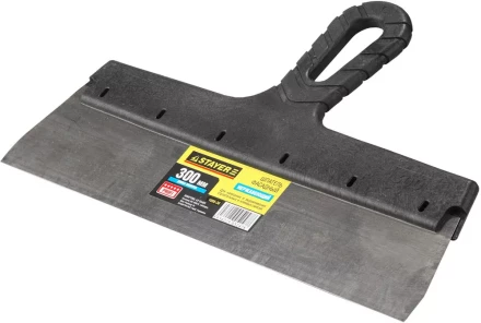 Шпатель STAYER "PROFESSIONAL" фасадный нержавеющий, с пластмассовой ручкой, 300мм 1008-30 купить в Муравленко