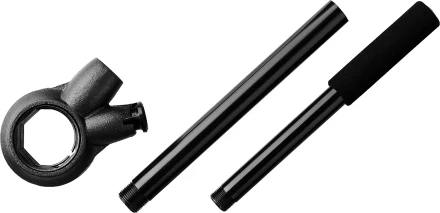 Трещотка MIRAX с удлинителем для клуппов, 1/4&quot; - 1 1/4&quot;, длина 620мм 28245 купить в Муравленко