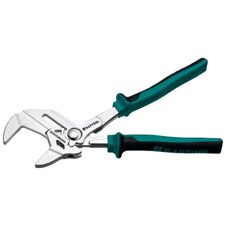 Клещи переставные-гаечный ключ с двухкомпонентными рукоятками и пластиковыми накладками 22067 купить в Муравленко