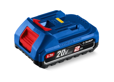 ЗУБР Power PRO, 20 В, 2.0 А/ч, аккумулятор LMS, ПРОФЕССИОНАЛ (BP-P-20-2) купить в Муравленко